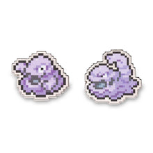 Load image into Gallery viewer, Pokemon Enamel Pin Set Grimer &amp; Muk Pixel Pokemon Center
