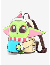 Load image into Gallery viewer, Star Wars Mini Backpack The Mandalorian The Child with Mug Loungefly
