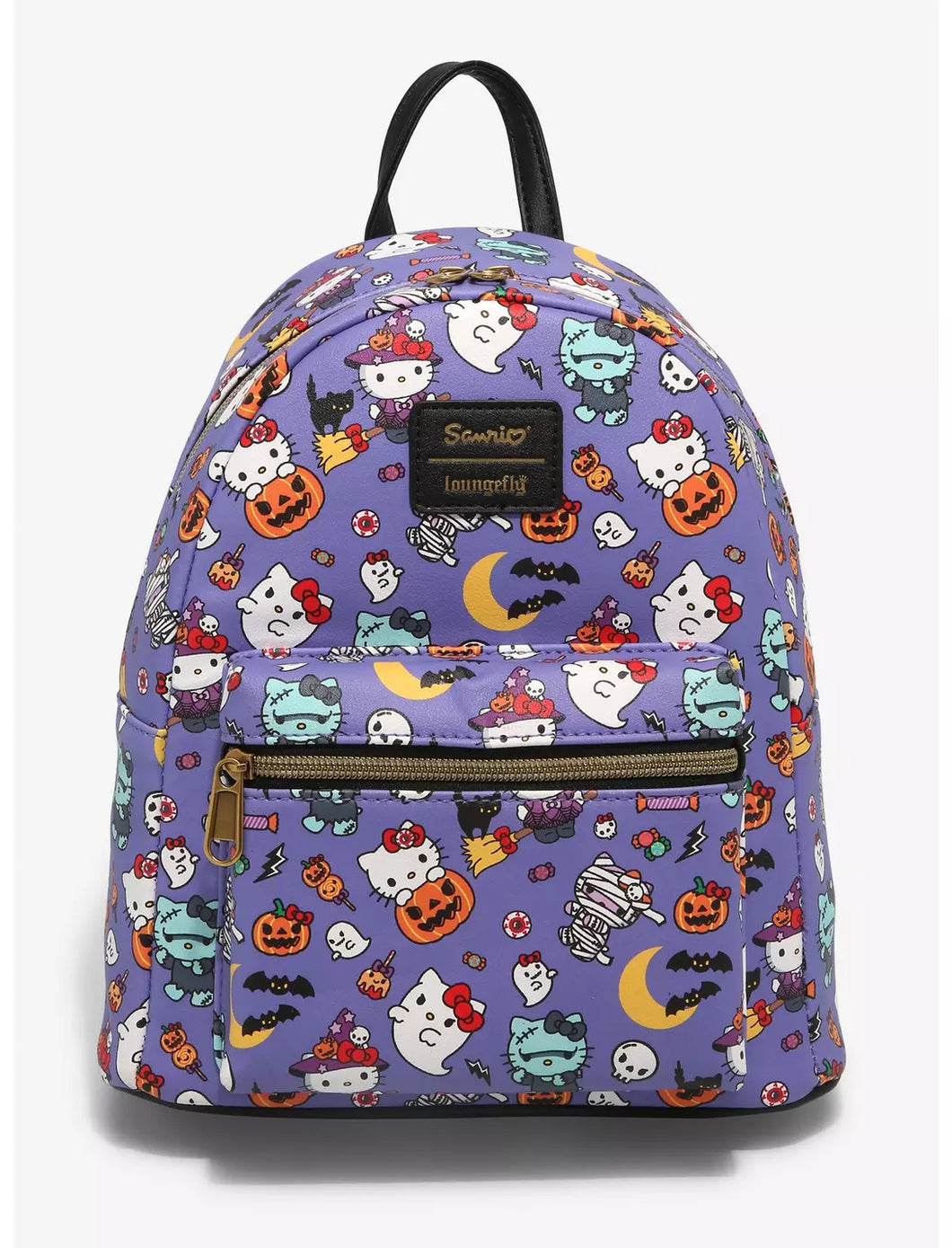 Sanrio Mini Backpack Hello Kitty Halloween Costumes AOP Loungefly