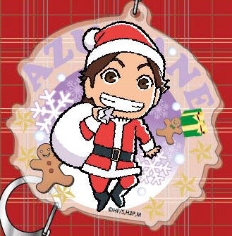 Haikyu!! Acrylic Keychain Asahi Azumane ~Christmas Series~ Takara Tomy