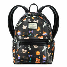 Load image into Gallery viewer, Disney Parks Mini Backpack Mickey Mouse Halloween Treats AOP Loungefly
