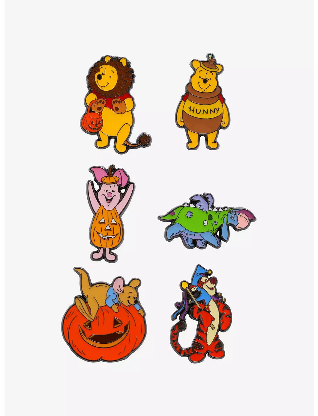 Disney Blind Box Winnie The Pooh Halloween Enamel Pin Loungefly