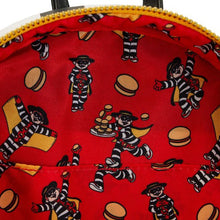 Load image into Gallery viewer, McDonald&#39;s Mini Backpack Hamburglar Cosplay Loungefly
