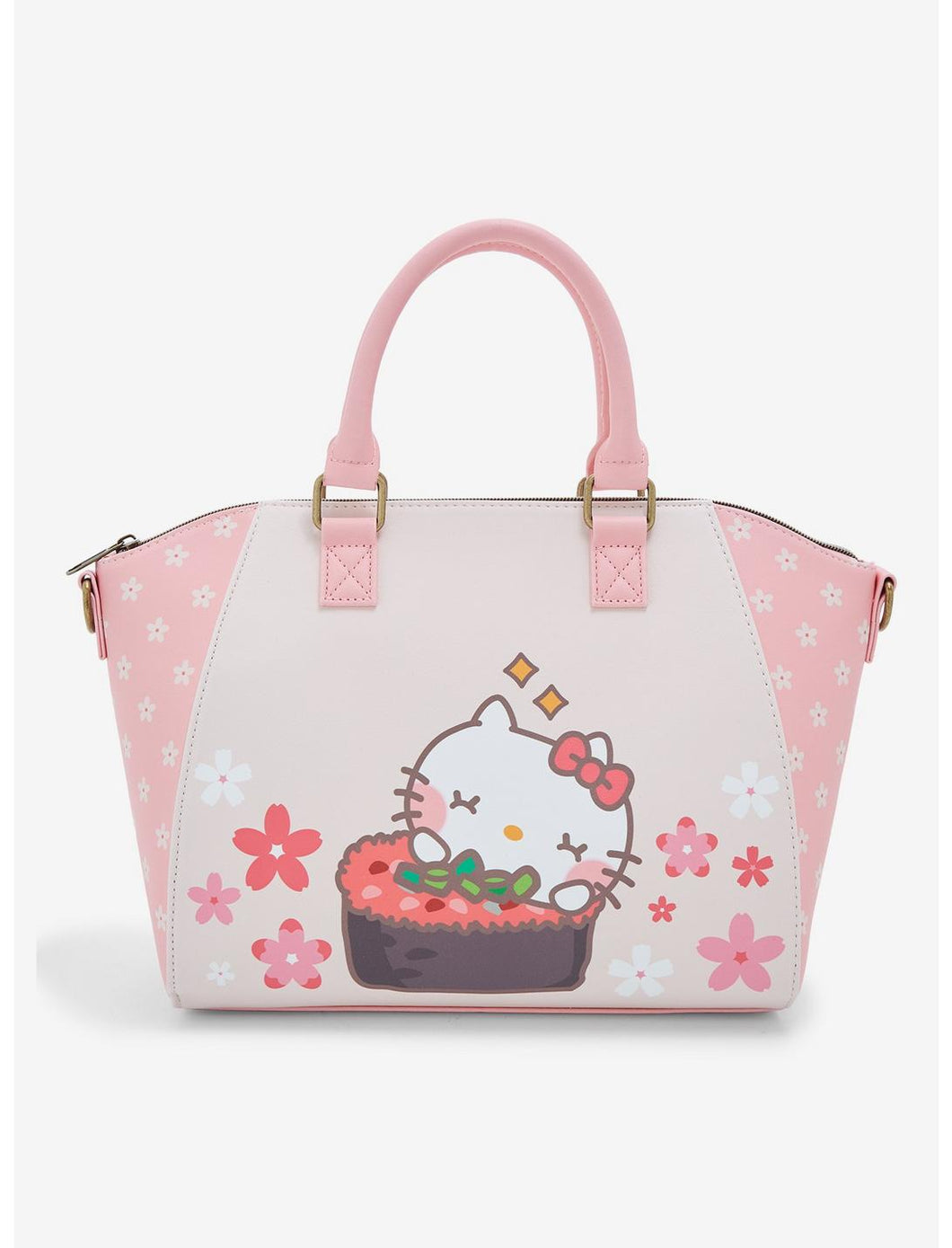 Sanrio Tote Satchel Bag Hello Kitty Sushi Loungefly