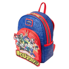 Load image into Gallery viewer, My Hero Academia Mini Backpack Group Debossed Logo Loungefly
