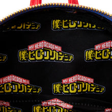 Load image into Gallery viewer, My Hero Academia Mini Backpack Group Debossed Logo Loungefly
