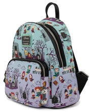 Load image into Gallery viewer, Disney Mini Backpack Hocus Pocus Scene AOP Loungefly
