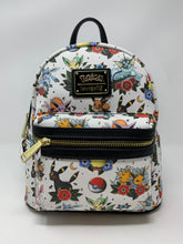 Load image into Gallery viewer, Pokemon Mini Backpack Eeveelution Tattoo Loungefly
