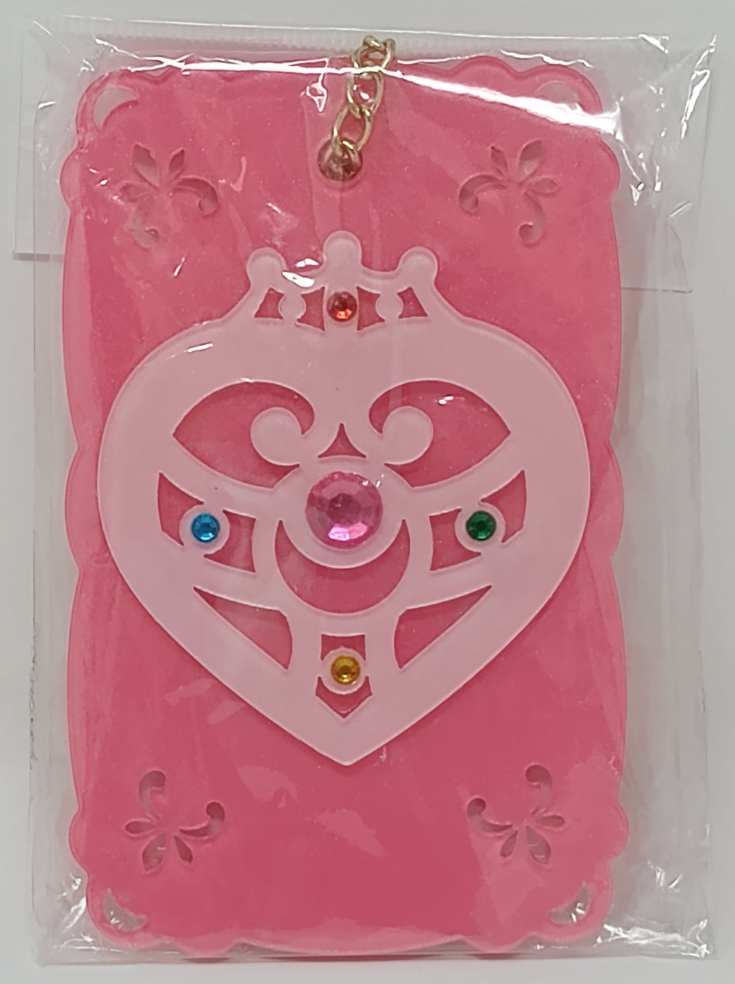 Sailor Moon Acrylic Pass Case Cosmic Heart IT'S DEMO