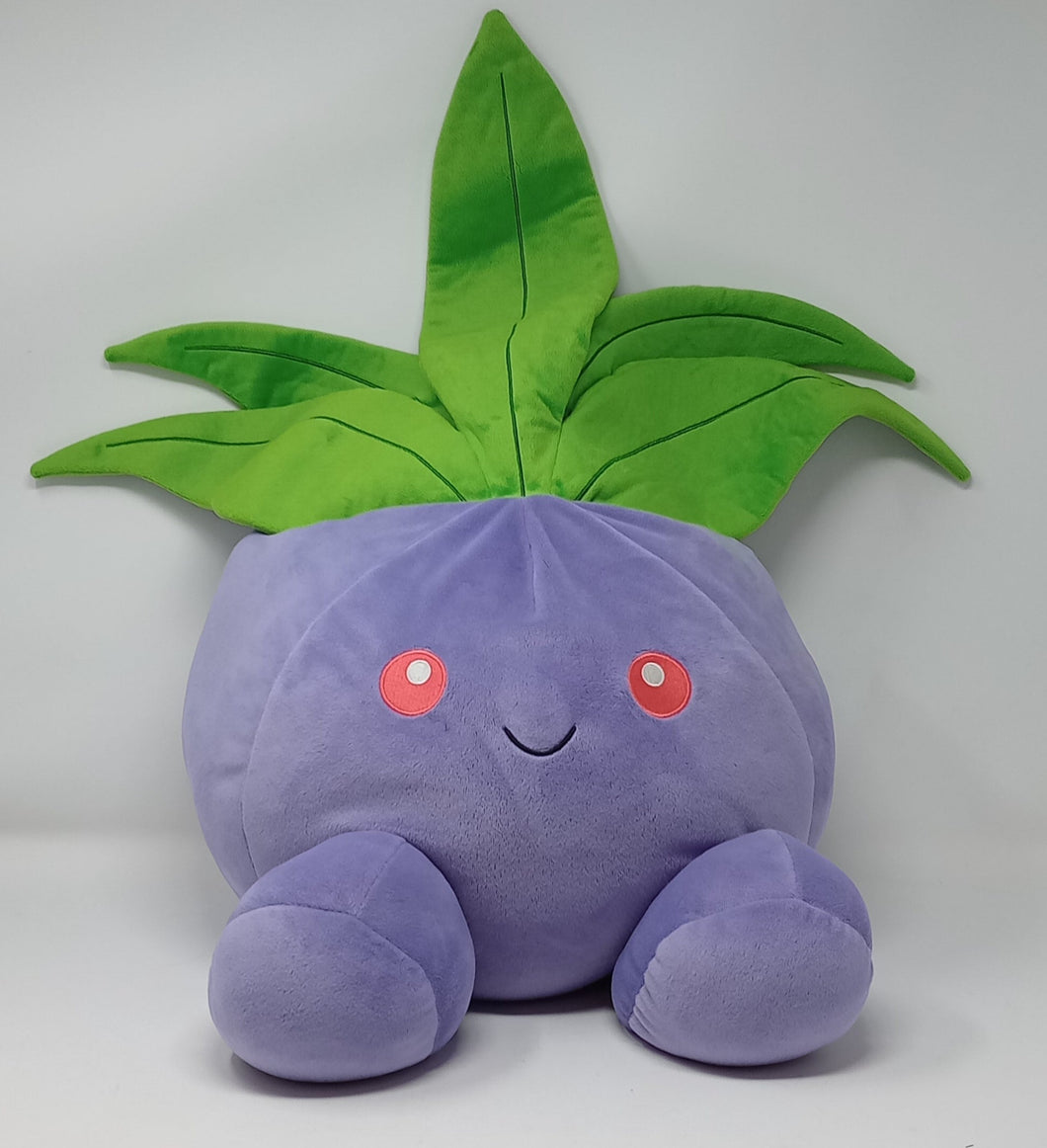 Pokemon Plush Oddish Mocchiri Manmaru Large Cushion Pokemon Center