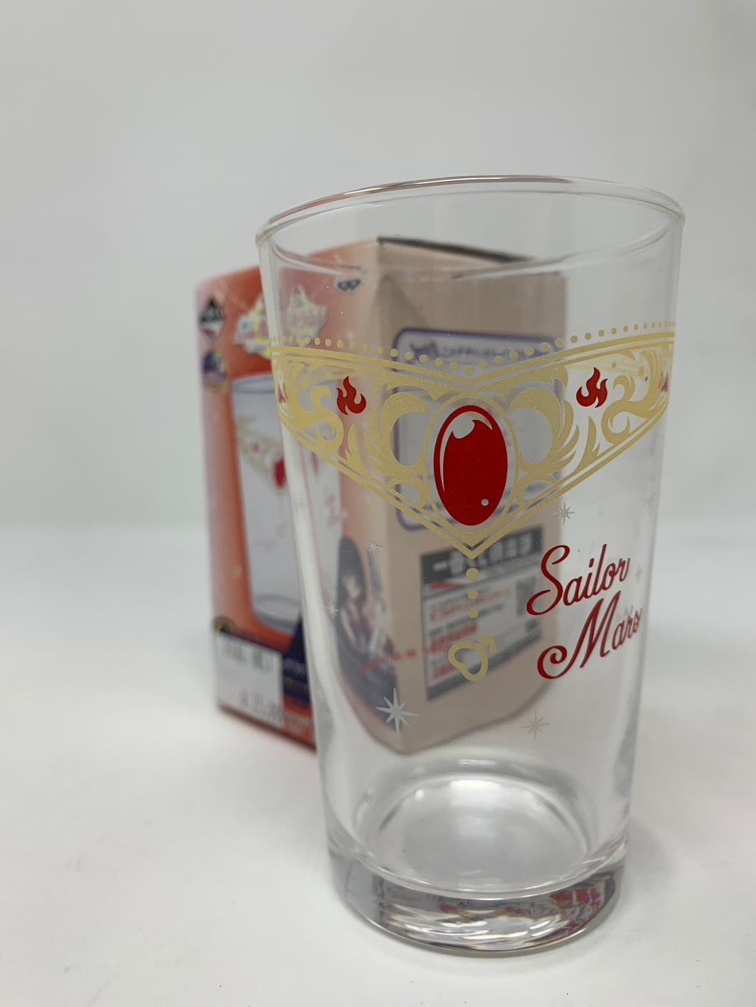 Sailor Moon Glass Sailor Mars Pretty Treasures Ichiban Kuji G Prize Banpresto