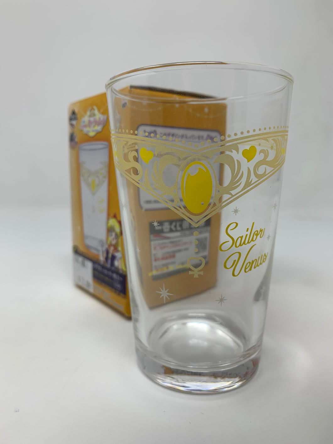 Sailor Moon Glass Sailor Venus Pretty Treasures Ichiban Kuji G Prize Banpresto