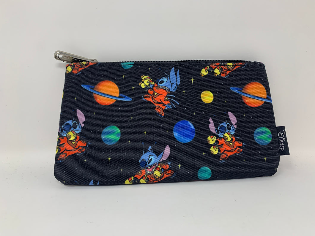 Disney Zipper Pouch Stitch Outer Space Loungefly