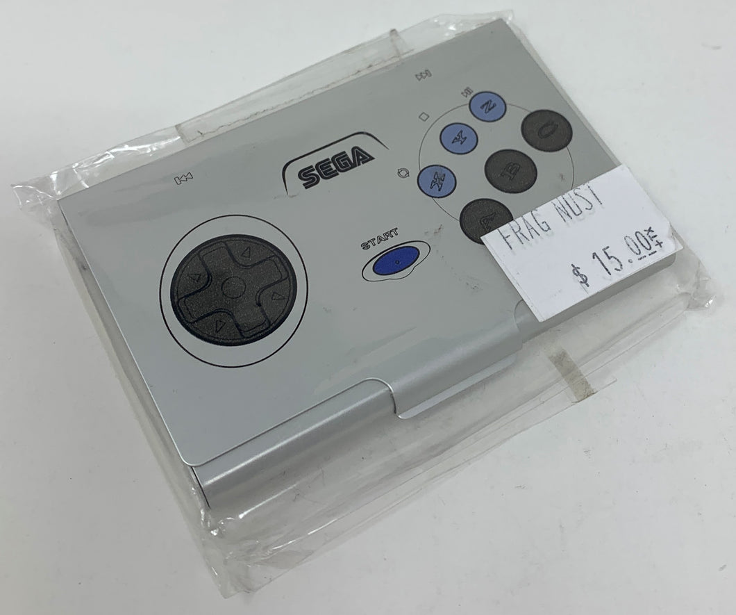 Sega Metal Card Case Saturn Controller