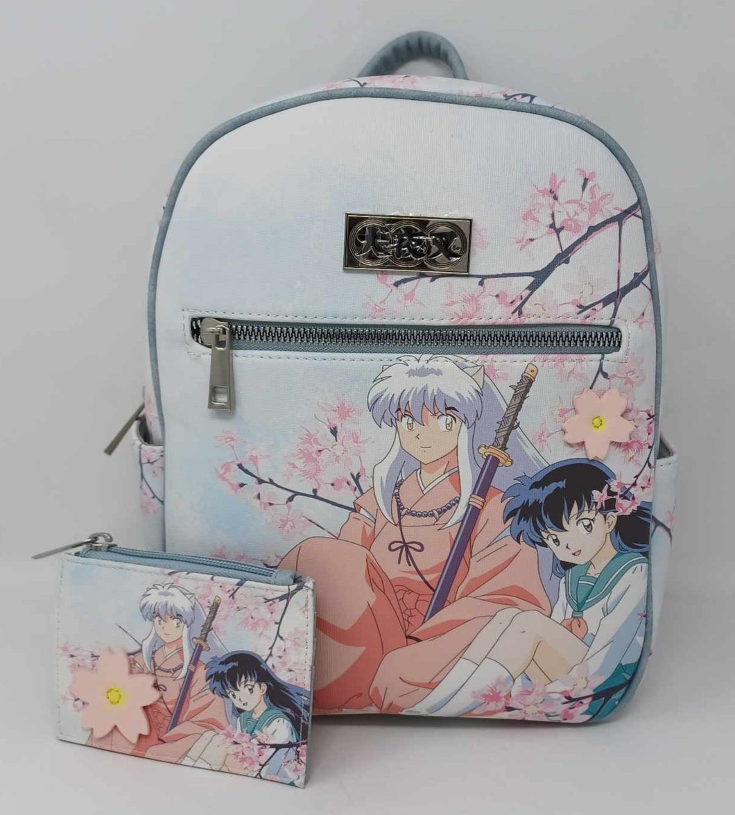 Inuyasha Mini Backpack Wallet Set Inuyasha Kagome Sakura Bioworld