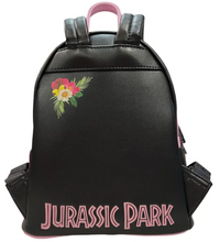 Load image into Gallery viewer, Jurassic Park Mini Backpack Pink Sequin Loungefly
