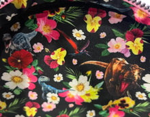 Load image into Gallery viewer, Jurassic Park Mini Backpack Pink Sequin Loungefly
