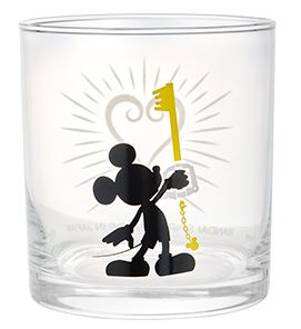 Kingdom Hearts Glass 20th Anniversary Ichiban Kuji G Prize Bandai