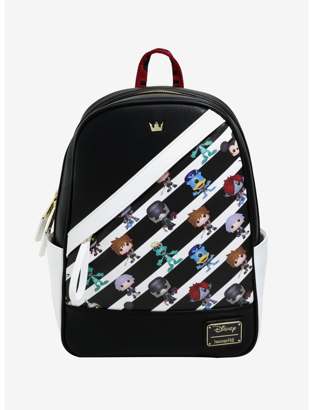 LOUNGEFLY×DISNEY　キングダムハーツ　リュック Loungefly Disney Kingdom Hearts Mickey Mini-Backpack Amazon