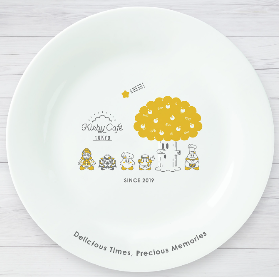 Kirby Plate Whispy Woods Kirby Cafe Tokyo