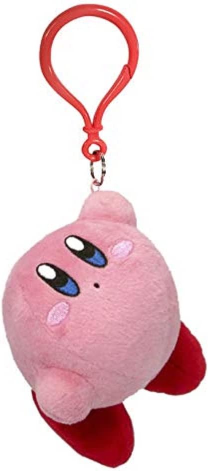 Kirby Plush Clip Kirby Dangling Pose Little Buddy San-ei 3.5in