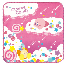 Load image into Gallery viewer, Kirby Hand Towel Cloudy Candy Ichiban Kuji G Prize Bandai Spirits
