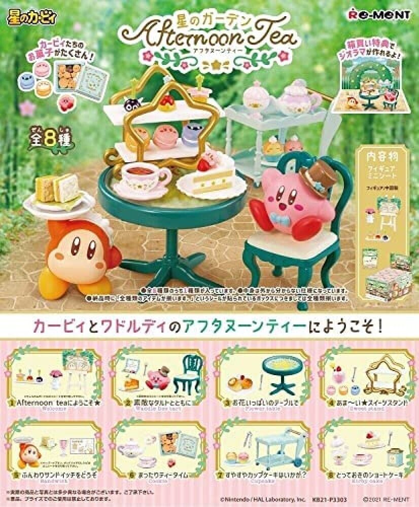 Re-ment Kirby Afternoon Tea Blind Box