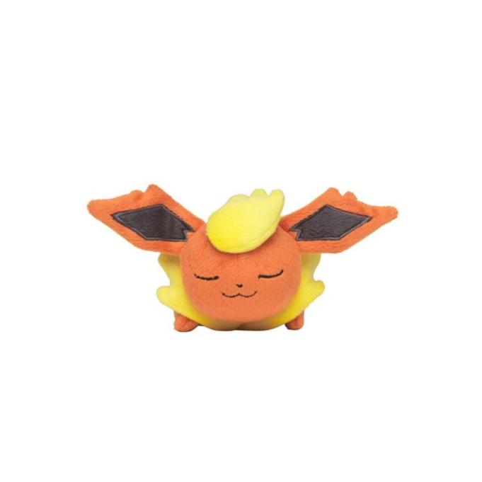 Pokemon Plush Flareon Kuttari (Sleeping Ver.) 2018 Pokemon Center