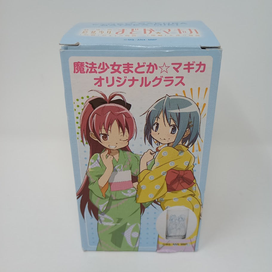 Puella Magi Madoka Magica Glass Cup Kyoko & Sayaka Lawson