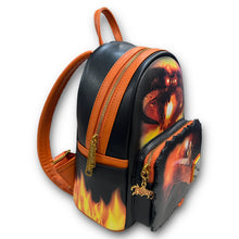 Load image into Gallery viewer, Lord of the Rings Mini Backpack Mordor GITD Loungefly
