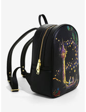 Load image into Gallery viewer, Disney Mini Backpack Cardholder Set Tangled Lanterns Light-Up Loungefly
