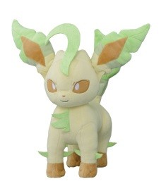 Pokemon Plush Leafeon Dekkai I Heart Eevee 2017 Banpresto
