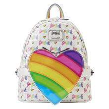 Load image into Gallery viewer, Lisa Frank Mini Backpack with Waist Bag Rainbow Heart Lougefly
