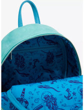Load image into Gallery viewer, Disney Mini Backpack Little Mermaid Glitter Portrait Loungefly
