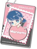 Load image into Gallery viewer, Miraculous Ladybug Acrylic Keychain Slide Mirror Hug Meets Blind Box
