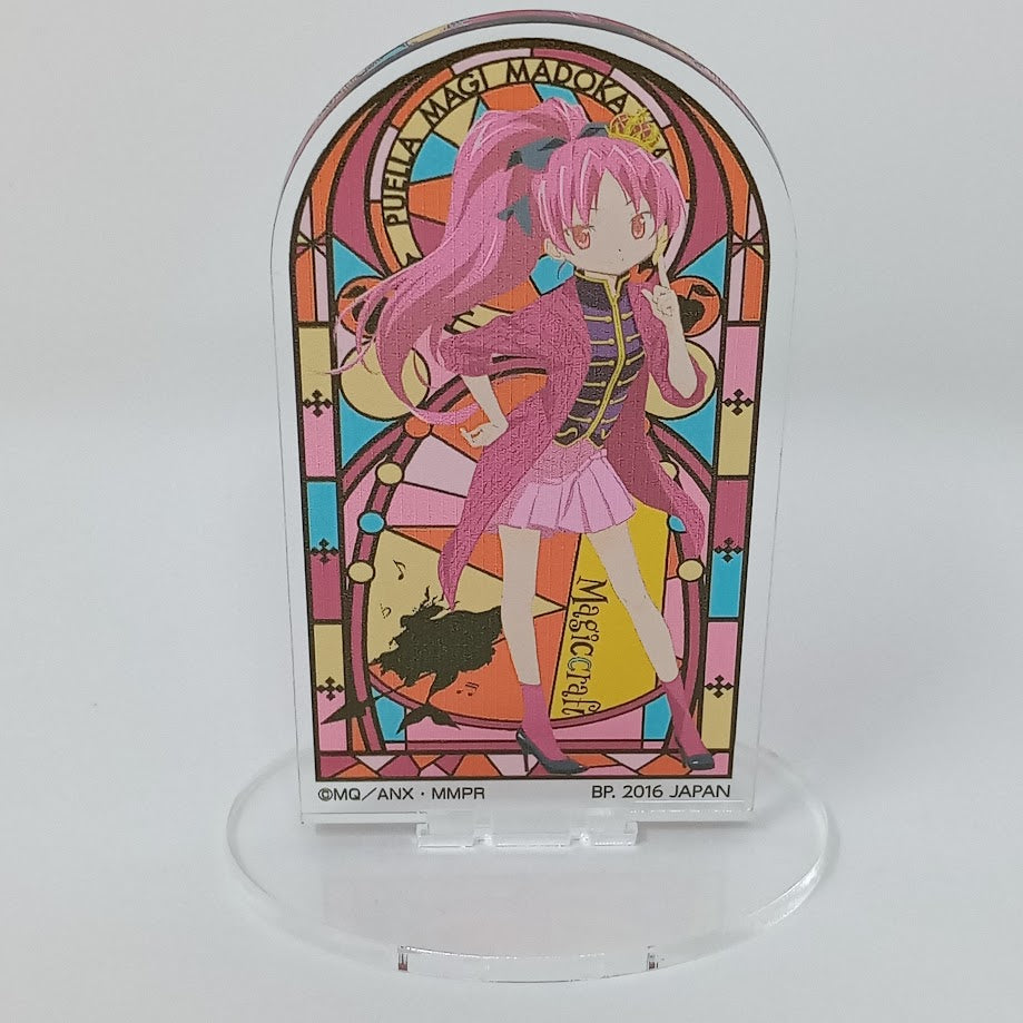 Puella Magi Madoka Magica Acrylic Stand Stained Glass Magiccraft II Ichiban Kuji I Prize Banpresto