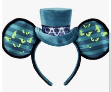 Load image into Gallery viewer, Disney Mini Backpack Ears Key Set Haunted Mansion Main Attraction Loungefly
