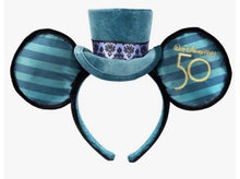 Load image into Gallery viewer, Disney Mini Backpack Ears Key Set Haunted Mansion Main Attraction Loungefly
