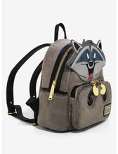 Load image into Gallery viewer, Disney Mini Backpack Meeko Fuzzy Loungefly
