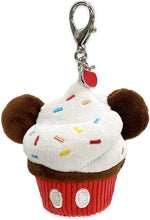 Load image into Gallery viewer, Disney Plush Keychain Mickey Mouse Cupcake [Clearance Case]
