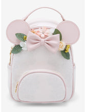 Load image into Gallery viewer, Disney Minnie Mouse Floral Ears Light-Up Mini Backpack Our Universe
