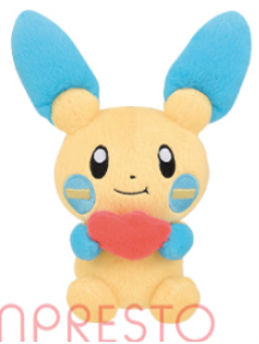 Pokemon Plush Minun MoguMogu Time 2020 Banpresto