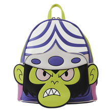 Load image into Gallery viewer, Powerpuff Girls Mini Backpack Mojo Jojo Glow Cosplay Loungefly
