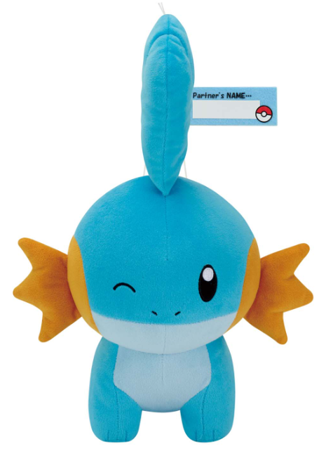 Pokemon Plush Mudkip Mofugutto Hello Partner 2024 Banpresto