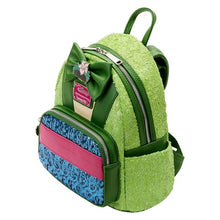 Load image into Gallery viewer, Disney Mini Backpack and Wallet Set Mulan Cosplay Sequin Loungefly
