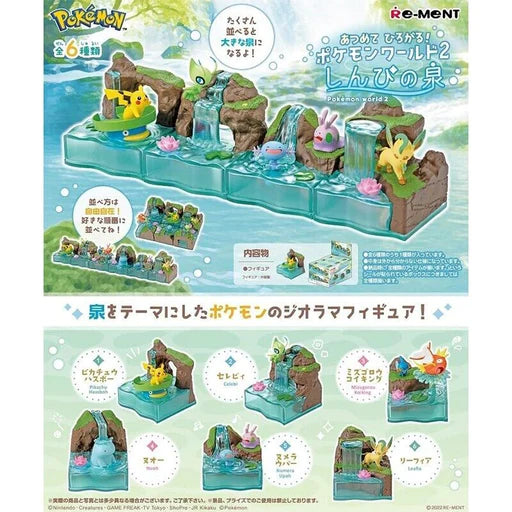 Re-Ment Pokemon World 2 Mystic Spring Collection Blind Box