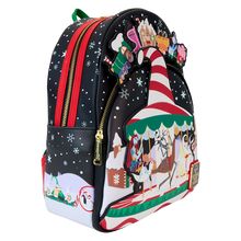 Load image into Gallery viewer, Disney Mini Backpack The Nightmare Before Christmas Town Carousel GITD Loungefly
