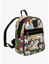 Load image into Gallery viewer, Disney Mini Backpack, Wallet, &amp; Crossbody Set Nightmare Before Christmas Chibi AOP Loungefly
