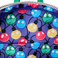 Load image into Gallery viewer, Disney Mini Backpack Jack Skellington Snowman Nightmare Before Christmas Loungefly
