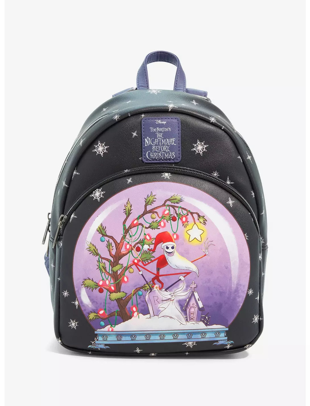 Nightmare Before Christmas Mini Backpack Jack Snowglobe Loungefly